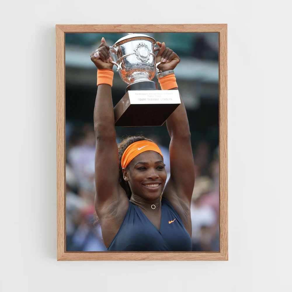 Poster Triomphe de Serena – affiche Tennis (vue 4)